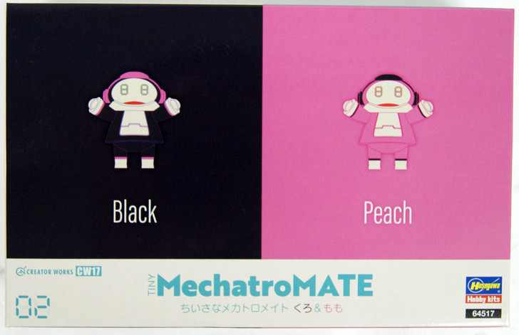 Hasegawa CW17 Small Mechatromate No.02 Black & Pink