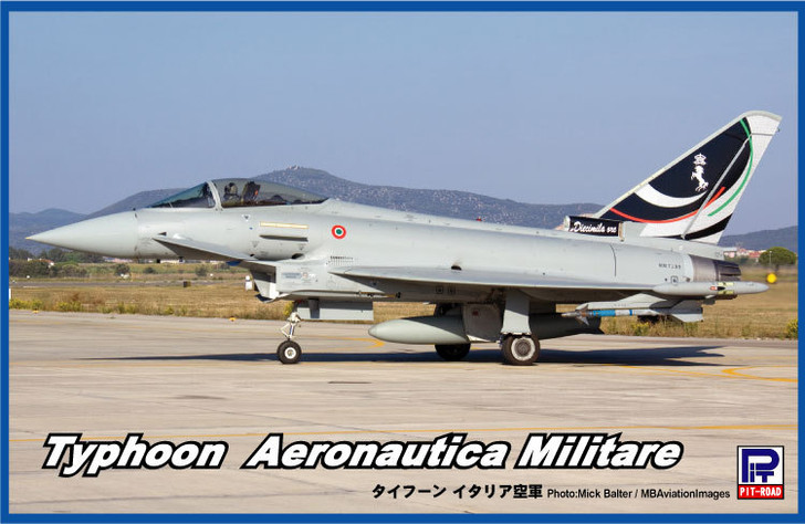 Pit-Road Skywave SN-11 Typhoon Aeronautica Militare (Italy) 1/144 Scale Kit (4986470015200)
