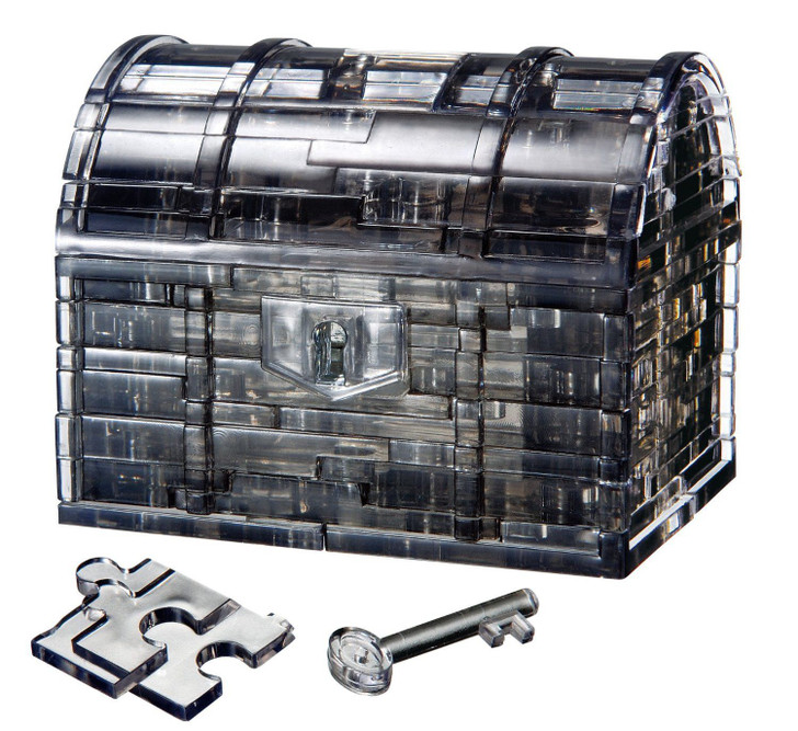 Beverly Crystal 3D Puzzle 50137 Treasure Box Black