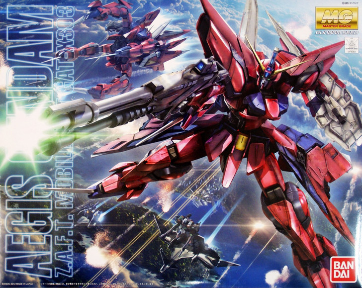 Bandai MG AEGIS Gundam GAT-X303 (Gundam SEED) 1/100 Scale Kit (4573102629074)