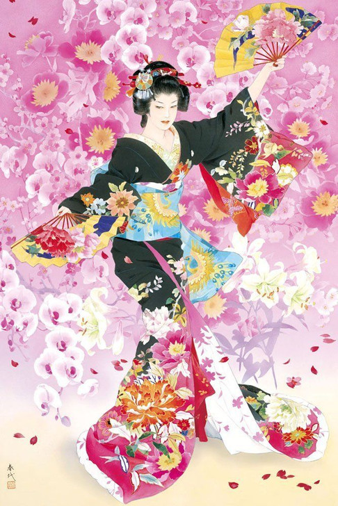 Epoch Jigsaw Puzzle 11-436 Japanese Art Kimono (1000 Pieces)