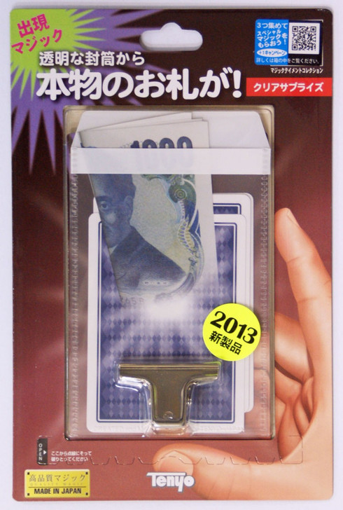 Tenyo Japan 116142(E) CLEAR SURPRISE 2013 (Magic Trick) (4905823116142)