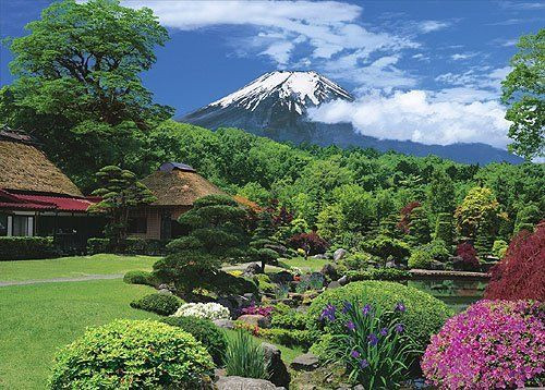 Epoch Jigsaw Puzzle 21-501 Japanese Scenery Mt. Fuji (3000 S-Pieces)