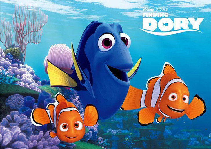 Tenyo Japan Jigsaw Puzzle D-108-794 Finding Dory Nemo & Marlin