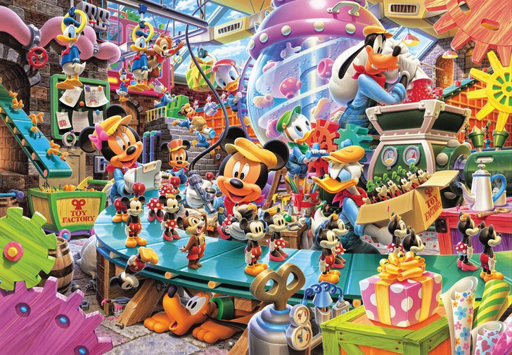 Tenyo Japan Jigsaw Puzzle D-300-268 Disney Mickey Mouse Toy