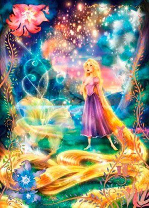 Tenyo Japan Jigsaw Puzzle D-500-442 Disney Rapunzel (500 Pieces)