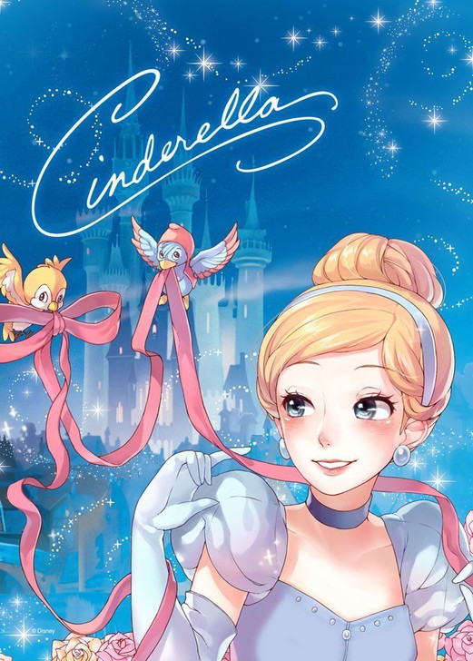 Tenyo Japan Jigsaw Puzzle DSG-266B-786 Disney Cinderella (266 Pieces)