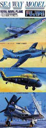 Fujimi SWM32 British Royal Naval Plane Set 1/700 Scale Kit (4968728451022)