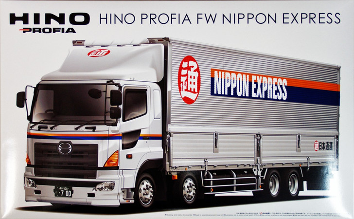 Aoshima 02841 Hino Profia FW Nippon Express Truck 1/32 Scale Kit (4905083002841)