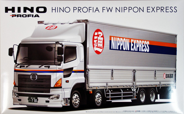 Aoshima 02841 Hino Profia FW Nippon Express Truck 1/32 Scale Kit