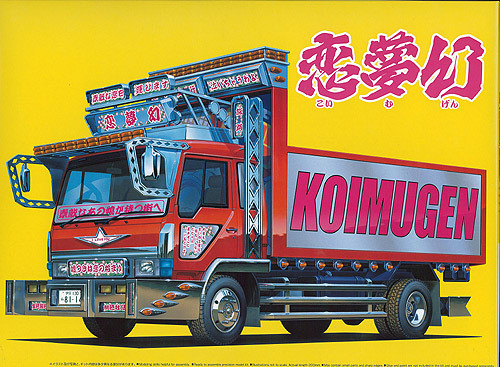 Aoshima 50415 KOIMUGEN Japanese Dump (Lorry) Truck 1/32 Scale Kit (4905083050415)