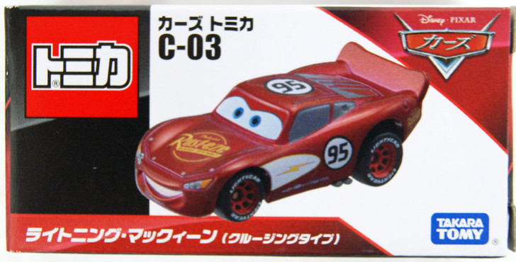 Takara Tomy Tomica C-03 Disney Cars Lightning McQueen (Cruising Type)