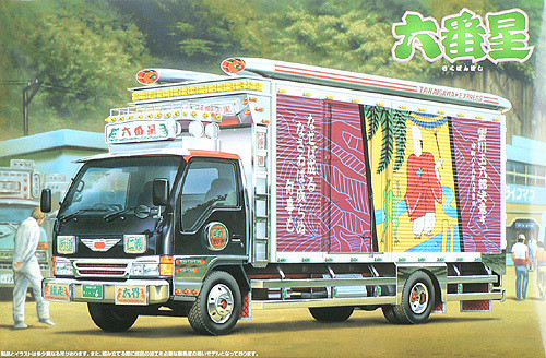 Aoshima 41123 ROKUBANBOSHI Japanese Decoration Truck 1/32 Scale Kit (4905083041123)