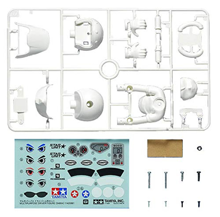 Tamiya 54864 (OP1864) Multipurpose Driver Figure