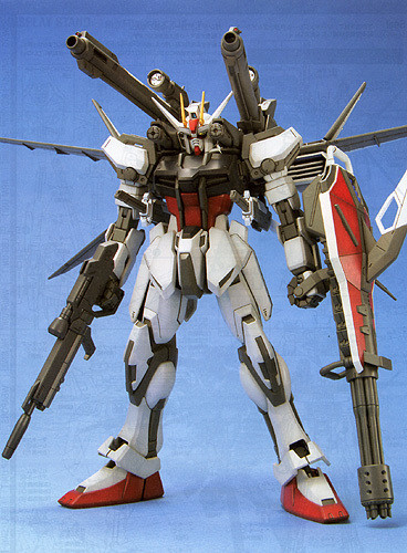 Bandai MG 467287 Gundam Strike Gundam + I.W.S.P 1/100 Scale Kit (4543112467287)