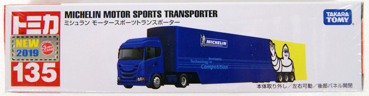 Takara Tomy Tomica Long 135 Michelin Motorsport Transporter