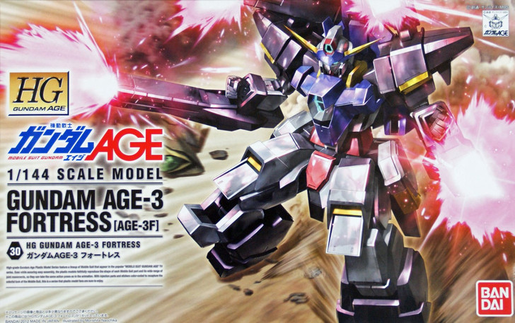 Bandai Gundam HG AGE-30 Gundam AGE-3 Fortress (AGF-3F) 1/144 Scale Kit (4573102628329)