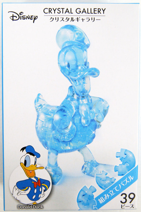 Hanayama Crystal Gallery 3D Puzzle Disney Donald Duck (Blue) 4977513076074