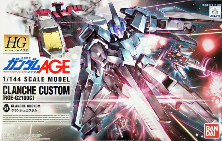 Bandai Gundam HG AGE-31 Clanche Custom (RGE-G2100C) 1/144 Scale Kit (4573102628336)