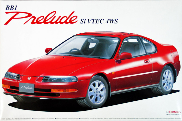 Aoshima 06597 BB1 Honda Prelude Si VTEC 4WS 1/24 Scale Kit (4905083006597)