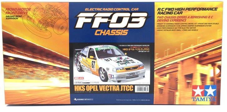 Tamiya 84228 HKS Opel Vectra (FF-03 Chassis) Limited 1/10 Scale RC Car Series