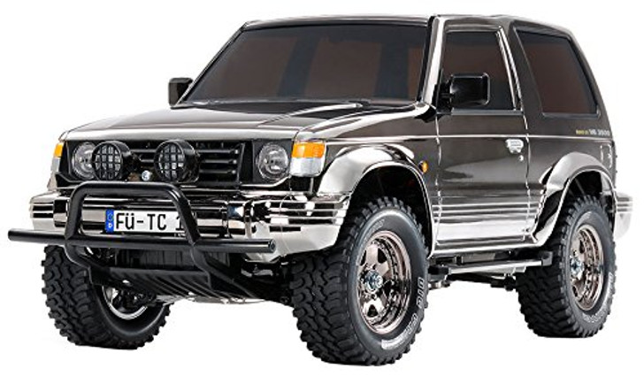 Tamiya 47375 Mitsubishi Pajero Metal Top Wide Black Metallic RC Limited 1/10 Scale RC Car Series No.75