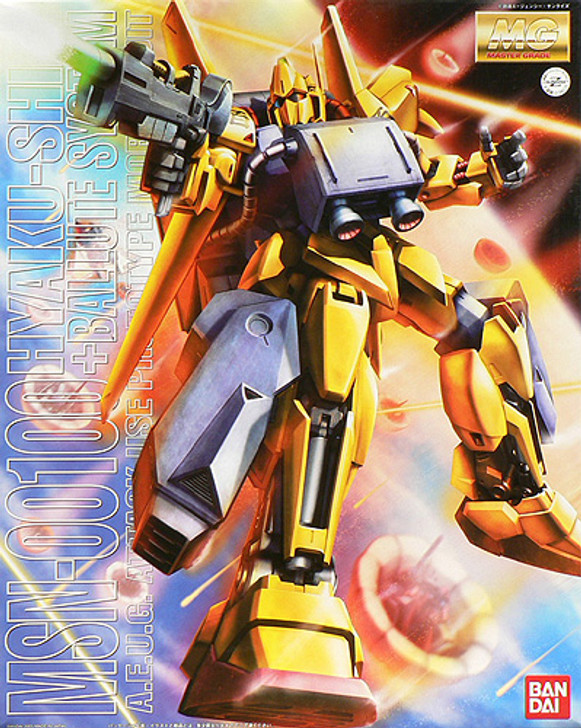 Bandai MG 341129 Gundam MSN-00100 Hyaku-Shiki + Ballute System 1/100 Scale Kit