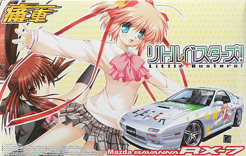 Aoshima 44179 Little Busters! Mazda Savanna RX-7 (FC3S) 1/24 Scale Kit (4905083044179)