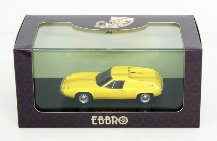 Ebbro 44202 Lotus Europa S2 Yellow (Resin) 1/43 Scale (4526175442026)