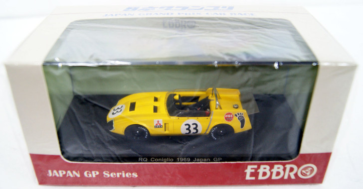 Ebbro 44272 RQ Coniglio 1969 Japan GP #33 (Resin) 1/43 Scale (4526175442729)