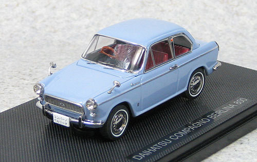 Ebbro 44339 Daihatsu Compagno Berlina 800 Blue 1/43 Scale (4526175443399)