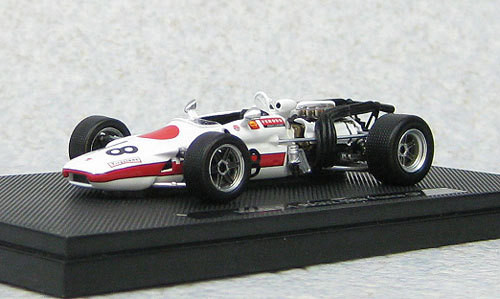 Ebbro 44384 Honda F1 RA302 1868 France GP (Resin Model) 1/43 Scale (4526175443849)