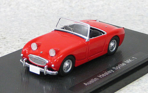 Ebbro 44456 Austin Healey Sprite Mk.I Red 1958 (Resin) 1/43 Scale (4526175444563)