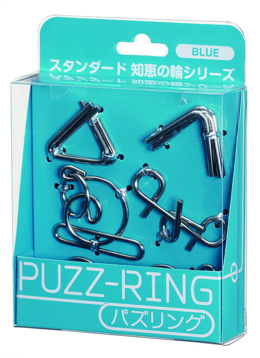 Hanayama Puzzle Puzz Ring BLUE