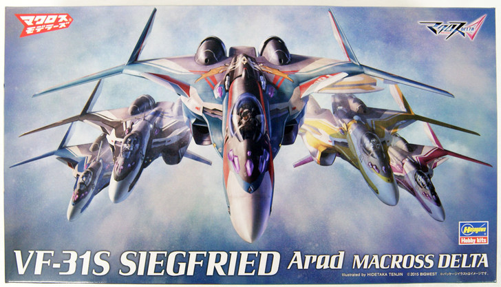 Hasegawa 65861 VF-31S Siegfried Arad Use Macross Delta 1/72 Scale Kit