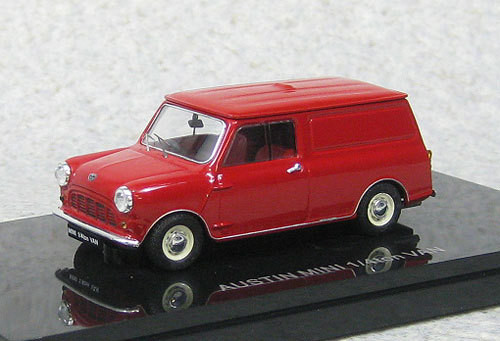Ebbro 44560 Austin Mini Van (Red) 1/43 Scale