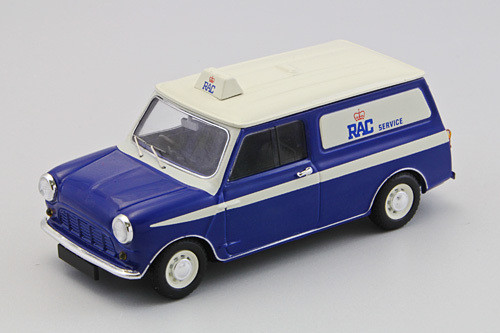 Ebbro 44563 Austin Mini Van RAC (Blue) 1/43 Scale (4526175445638)