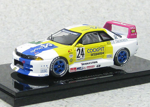 Ebbro 44574 Cockpit Tatebayashi GT-R JGTC 1994 1/43 Scale (4526175445744)