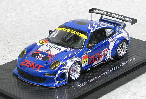EBBRO】ZENT Porsche RSR SUPER GT300 1/43 EBBRO 1⁄43 SUPER GT300