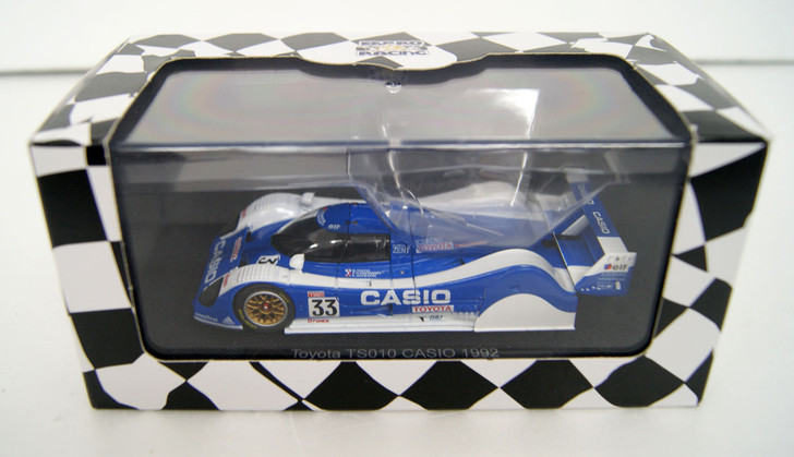 Ebbro 44588 Toyota TS010 Casio 1992 #33 (Blue) 1/43 Scale (4526175445881)