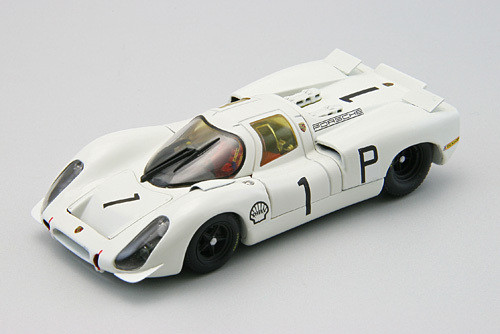 Ebbro 44604 Porsche 908 Short Tail 1968 Hokenheim #1 White 1/43 Scale (4526175446048)