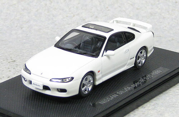 Ebbro 44613 Nissan Silvia Spec-R S15 1999 (White) 1/43 Scale