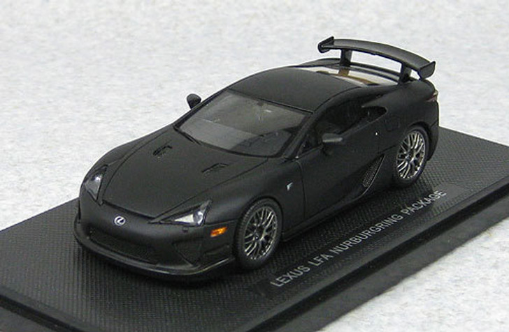 Ebbro 44640 LEXUS LFA Nurburgring Package Matt Black (Resin Model) 1/43 Scale