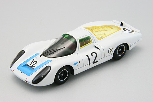 Ebbro 44649 Porsche 907 1967 Brands Hatch White (Resin Model) 1/43 Scale (4526175446499)