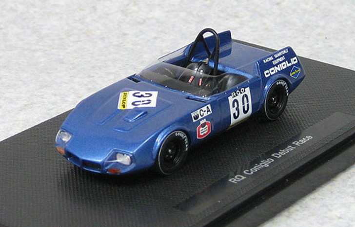 Ebbro 44670 RQ Coniglio Fuji Debut Race 1968 M.Blue (Resin Model) 1/43 Scale