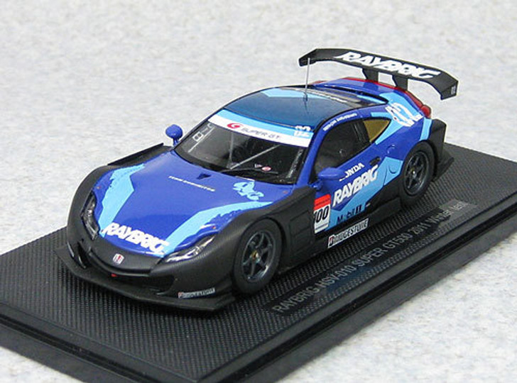 Ebbro 44677 Raybrig HSV-010 Super GT500 2011 Winter Test Suzuka #100 1/43  Scale