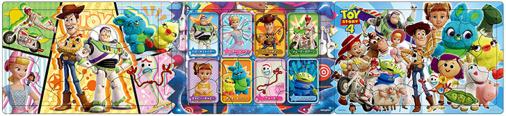 Apollo-sha Jigsaw Puzzle 24-142 Disney Toy Story 4 Panorama (10+15+20 Pieces)