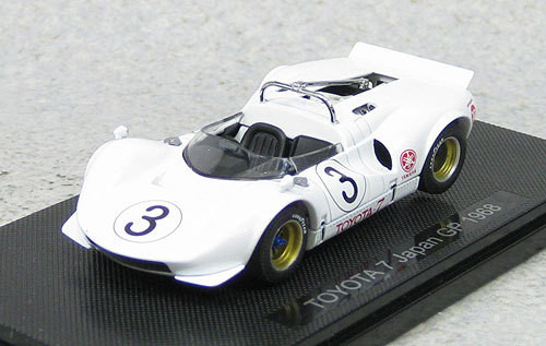 Ebbro 44703 Toyota 7 1968 Japan GP No.3 Fushida (White) 1/43 Scale (4526175447038)