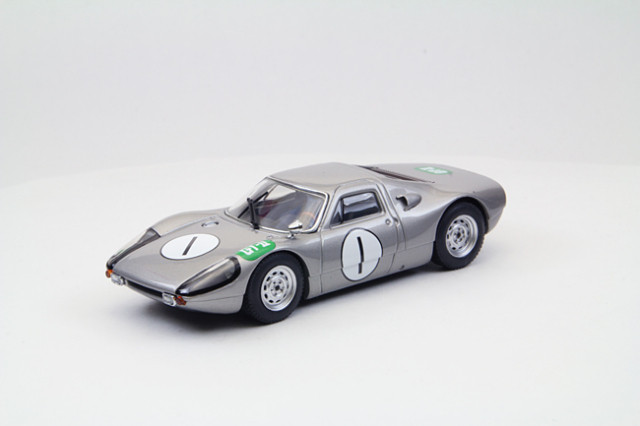 Ebbro 44709 Porsche 904 GTS 1964 Japan Grand Prix #1 (Gray) 1/43 Scale (4526175447090)