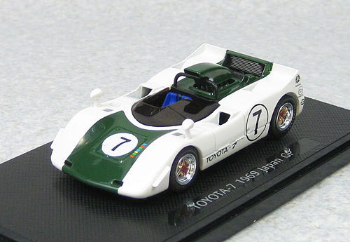 Ebbro 44722 Toyota 7 Japan Grand Prix 1969 No.7 (Green) 1/43 Scale (4526175447229)